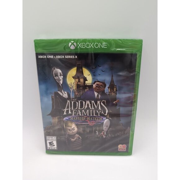 The Addams Family - Mansion Mayhem - XBox One, XBox Series X *New,Sealed* - Picture 1 of 2